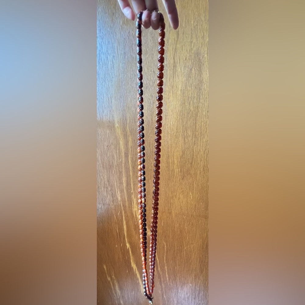 Amber colored chain
